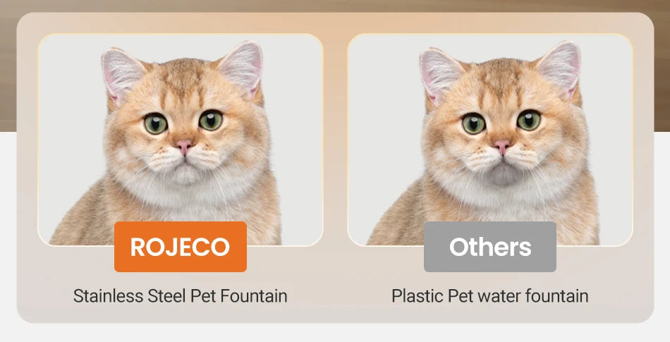 Fontaine à eau automatique en acier inoxydable pour animaux de compagnie