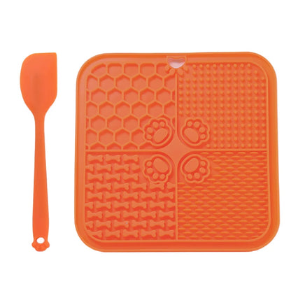 Tapis d'enrichissement renifleur et lécheur