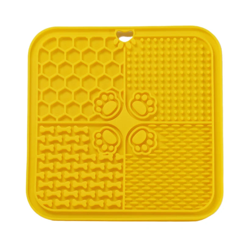 Tapis d'enrichissement renifleur et lécheur