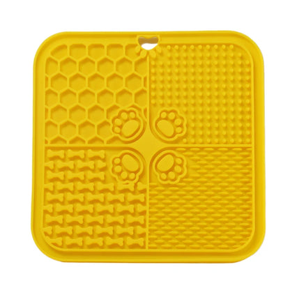 Tapis d'enrichissement renifleur et lécheur
