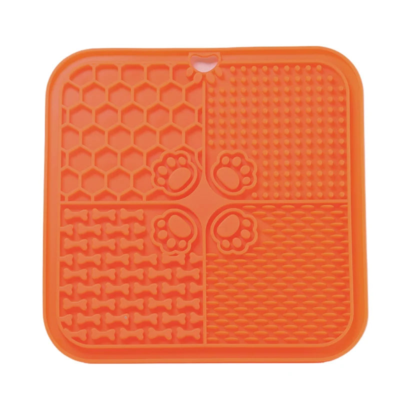 Tapis d'enrichissement renifleur et lécheur